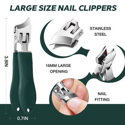 ✨50% Off For A Limited Time✨🔥Eagle Beak Angled Nail Clippers 3-Piece Set