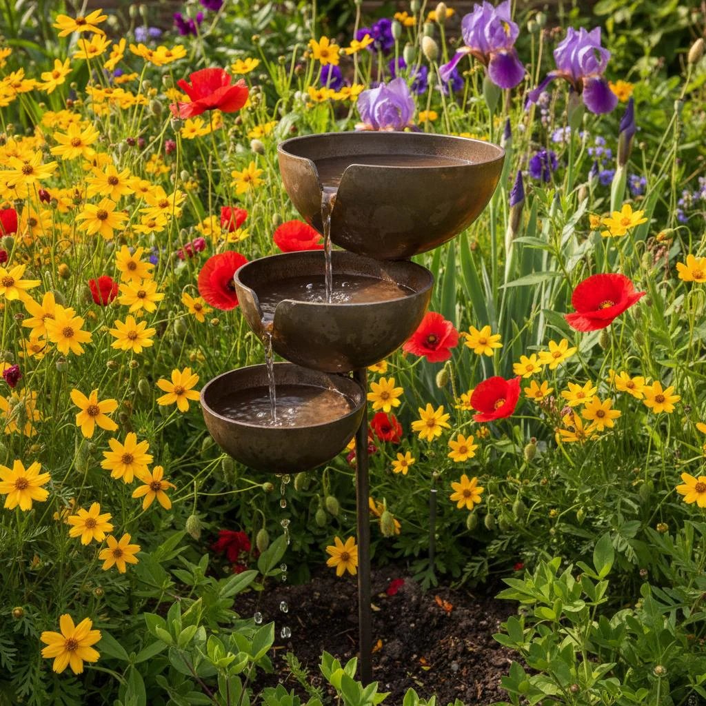 Bring Life Back To Your Garden – Rain Catcher Bird Bath 🌿🐦