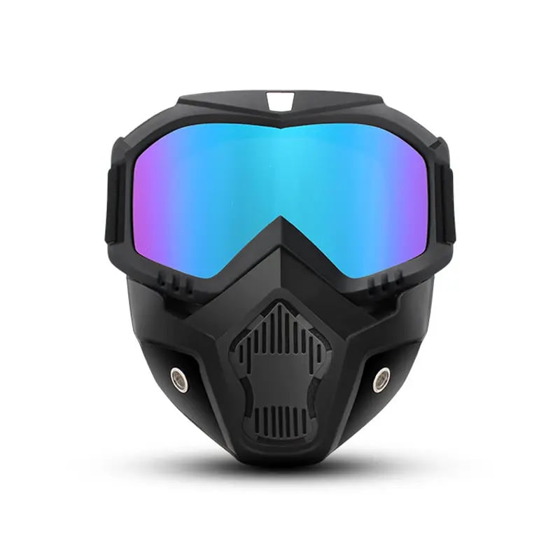 Full-Face Safety Goggles with Wide Vision Protection