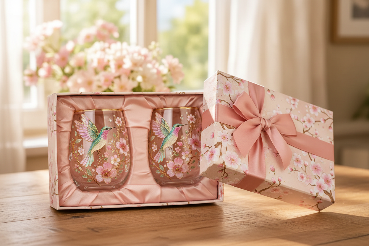 🌸 Limited Edition 2026 Garden Morning Bliss Glass Cup Collection ☕🐦