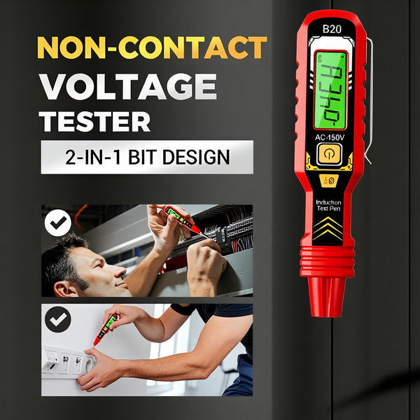 🔥2026 Hot sale🔥Non-Contact Voltage Tester with LCD Display