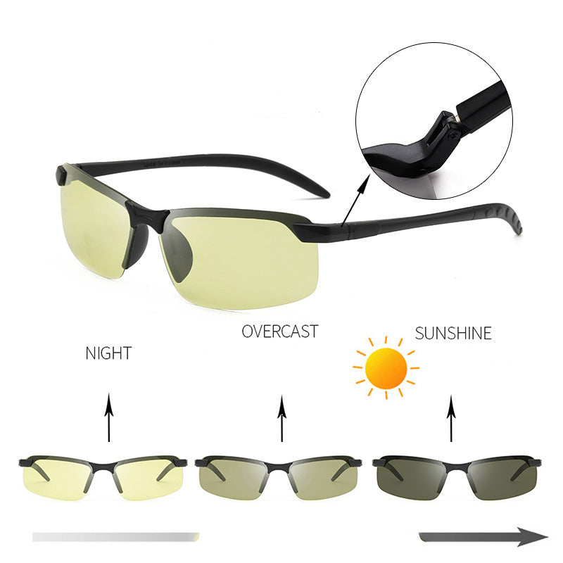🔥HOT SALE 50% OFF🕶️☀️Lightweight Photochromic Sunglasses – Auto-Darkening Lenses for All-Day UV400 Protection & Glare Reduction