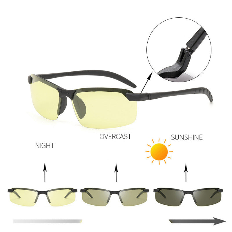 🔥HOT SALE 50% OFF🕶️☀️Lightweight Photochromic Sunglasses – Auto-Darkening Lenses for All-Day UV400 Protection & Glare Reduction