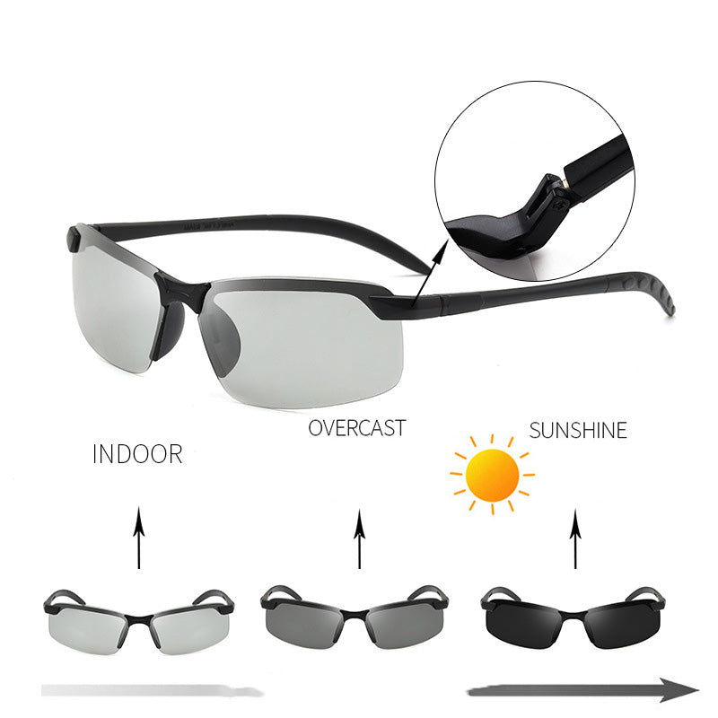🔥HOT SALE 50% OFF🕶️☀️Lightweight Photochromic Sunglasses – Auto-Darkening Lenses for All-Day UV400 Protection & Glare Reduction