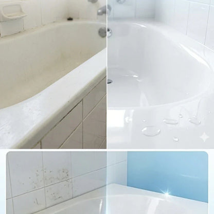 💎 2-Hour Bathroom Renovation! Premium Tub & Tile Refinishing Kit for Instant Showroom-Ready Floors 🏠✨